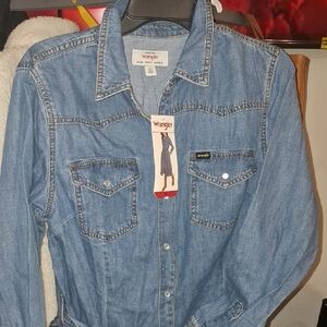 Wrangler Classic Blue Denim Dress